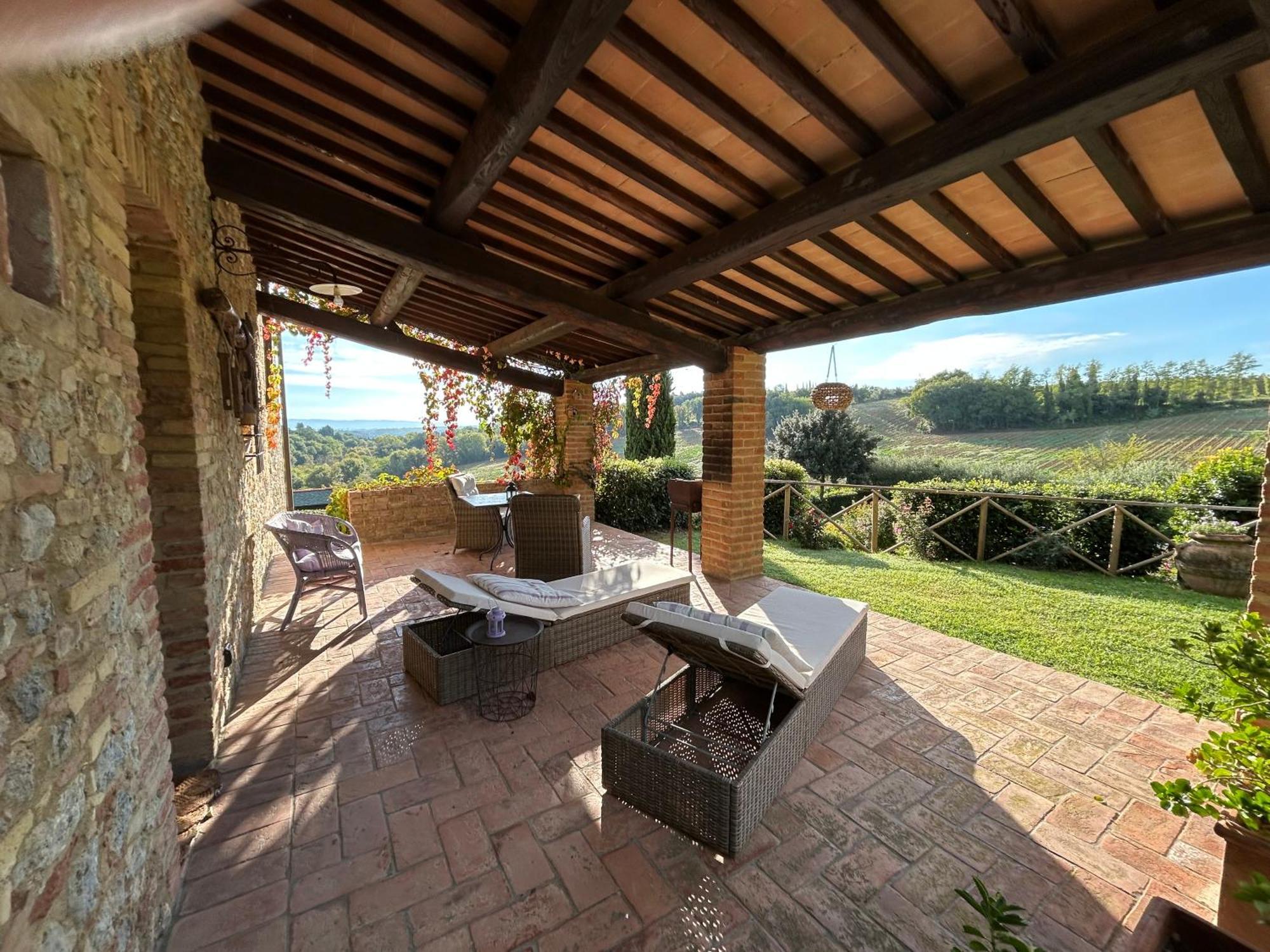 Podere Casanuova San Gimignano Luaran gambar