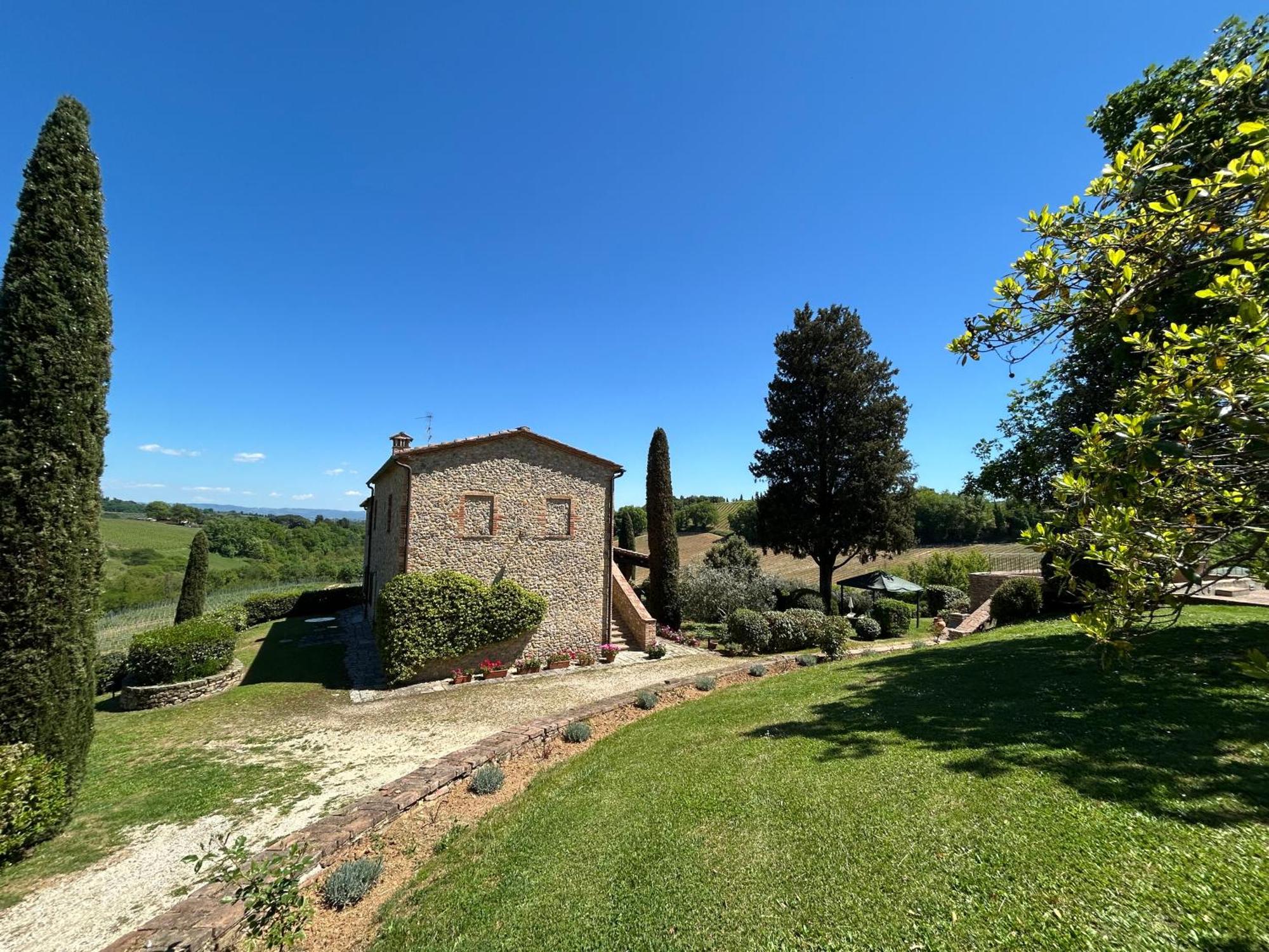Podere Casanuova San Gimignano Luaran gambar