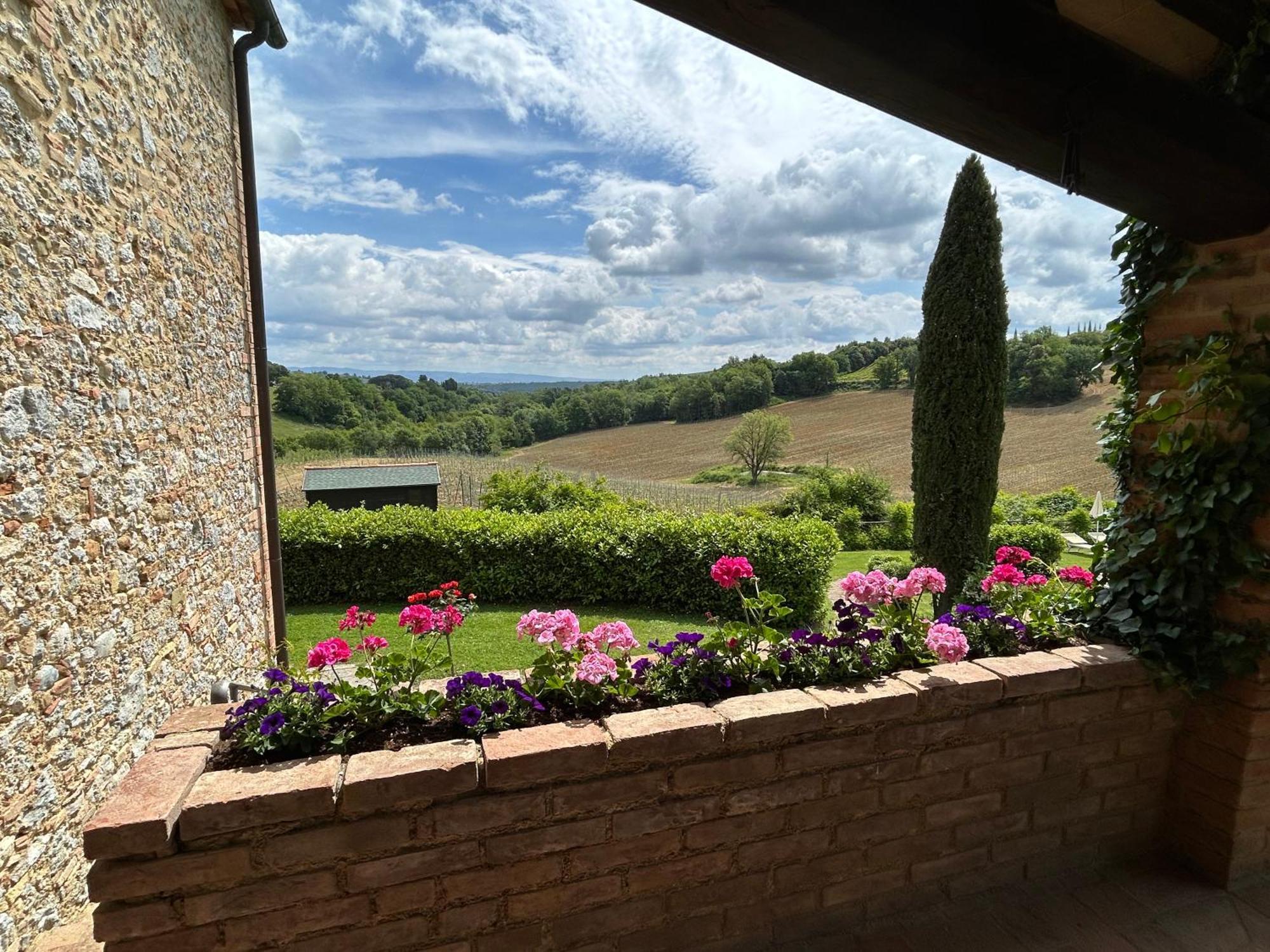 Podere Casanuova San Gimignano Luaran gambar